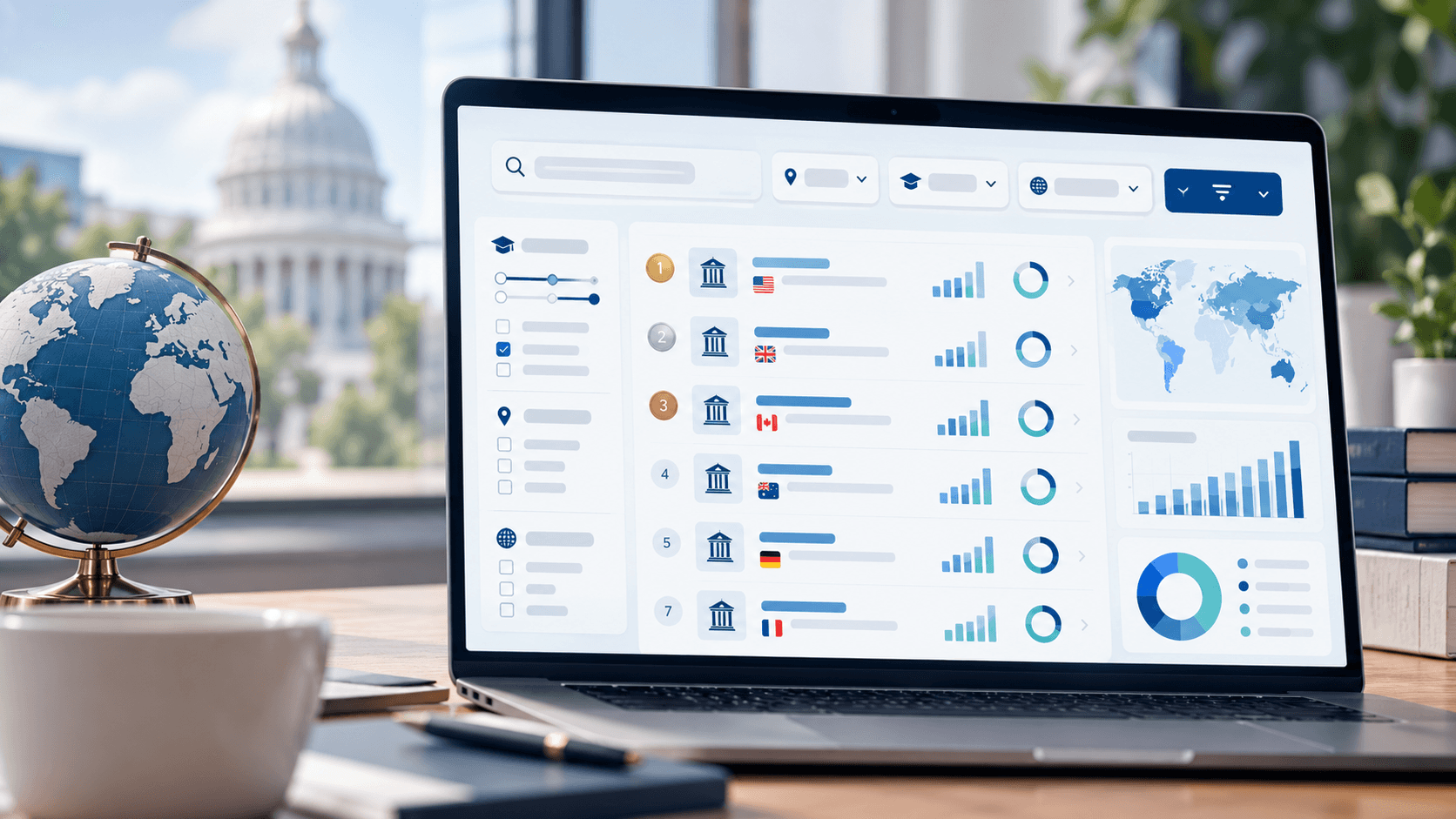Business education ranking and institutional discovery